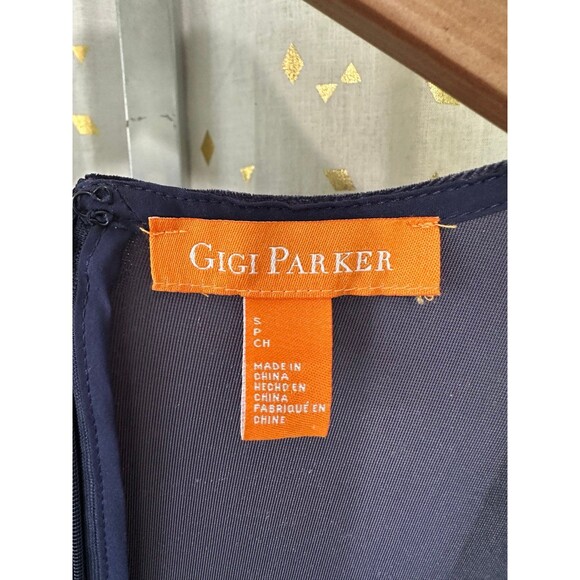 Gigi Parker Velvet Ruched Long Sleeve Sexy Stretch Bodycon Faux Wrap Dress S - Picture 6 of 8